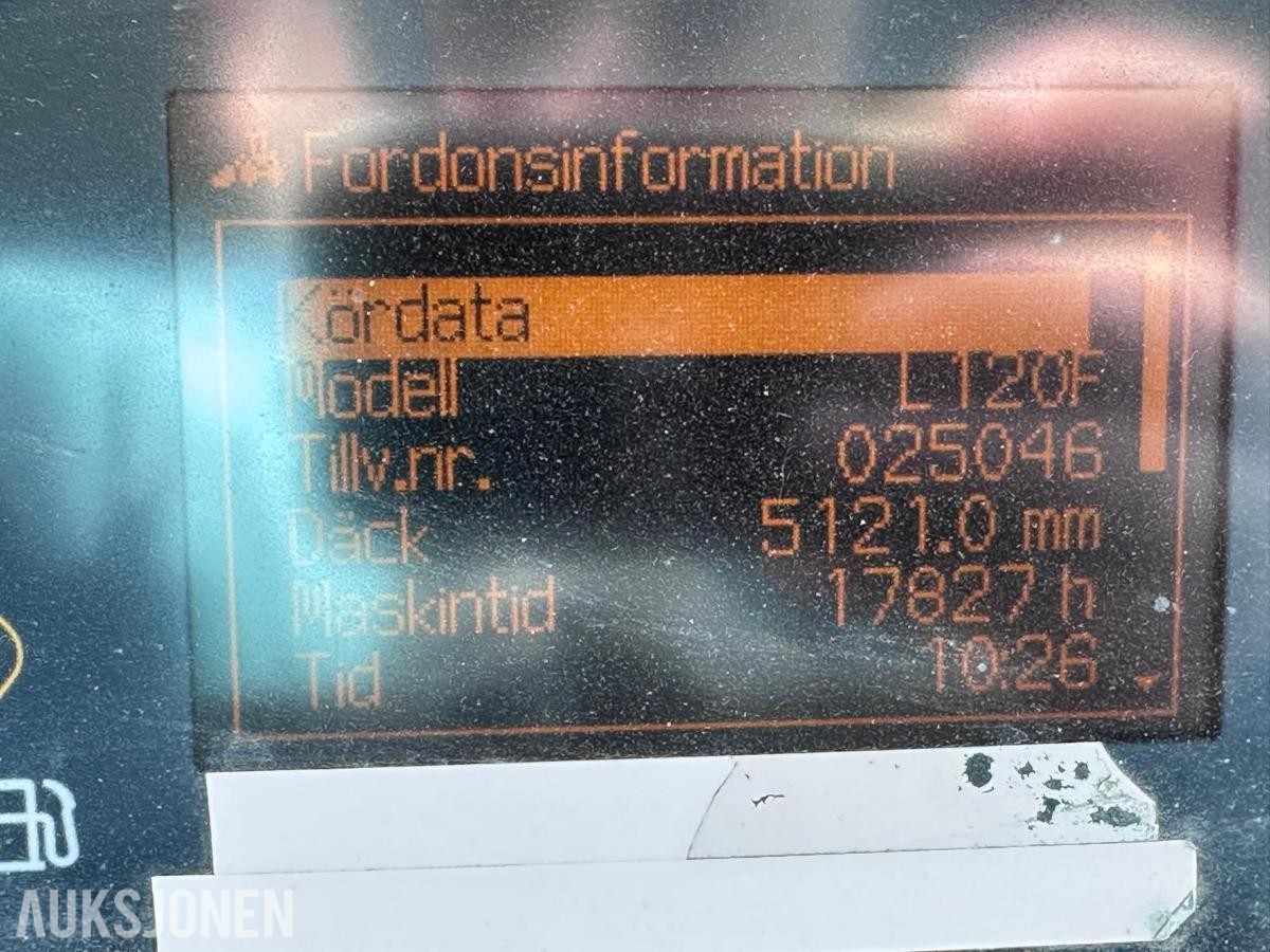 2009 Volvo L120F hjullaster 